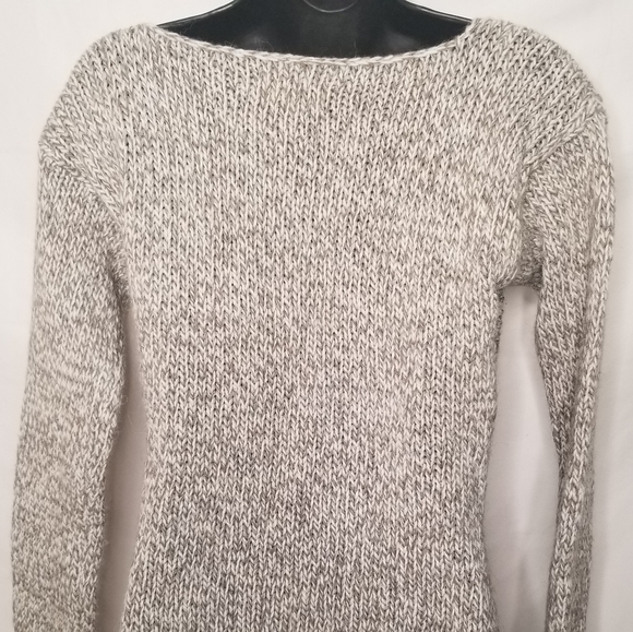 Beretti made in Italy Open Knit Wool Alpaca Blend Sweater - Picture 4 of 7